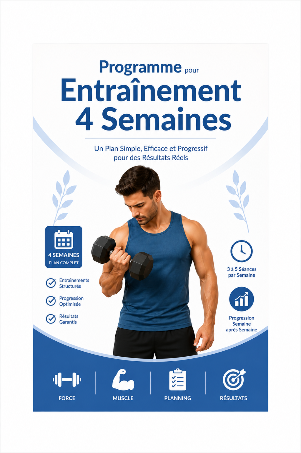 Programme Entrainement 4 Semaines